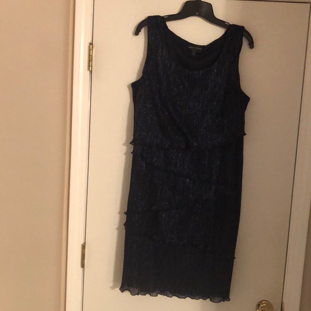 Navy Blue Cocktail Dress